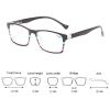 keepmore Men Women Square Frame Reading Glasses Presbyopic Unisex Eyeglasses Fashion Glasses for Sight with Diopters +1.0 to +3.5 view 4