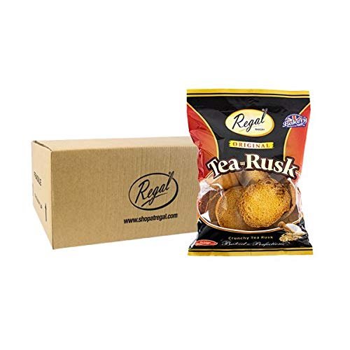 Regal Food Crunchy Tea Rusk Pack of 9