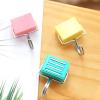 Wall Storage Hook, Wall Magnet Hook Refrigerator Washing Machine Magnetic Storage Rack Hooks(Blue) view 3