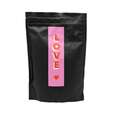 Sistir, 'Love' Coffee Gift. Fun Gift for A Coffee Lover. 100% Arabica Grounds, Roasted and Packed in The UK. 170g