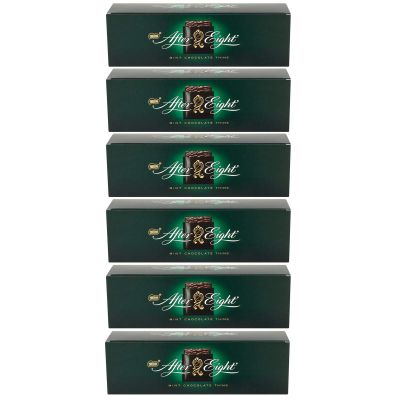 After Eight Mint Chocolate Thins Carton 300g (Pack of 6)