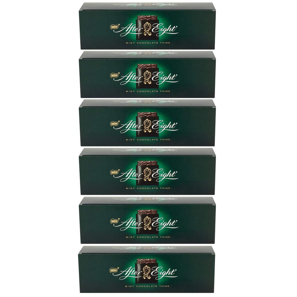 After Eight Mint Chocolate Thins Carton 300g (Pack of 6)