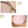 Dailymall 4L Sauna bucket Wooden Sauna Bucket with Ladle Sauna Starter Set Natural for Sauna Bathroom view 2