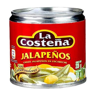 La Costena Jalapeno Chillies Whole 220g