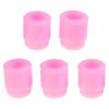 Armerah 810 Drip Tip eCig Mouthpiece Short/Wide Silicone 5 Pack Pink view 1