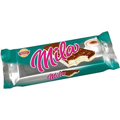 Mila - Wafer with vanilla cream filling and chocolate coating - 50g x 56 pack