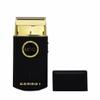 Gamma+ Uno Mini-Sized Travel Cordless Mens Single Foil Shaver, Micro-USB Rechargeable for Shorter Facial Stubble, Black view 1