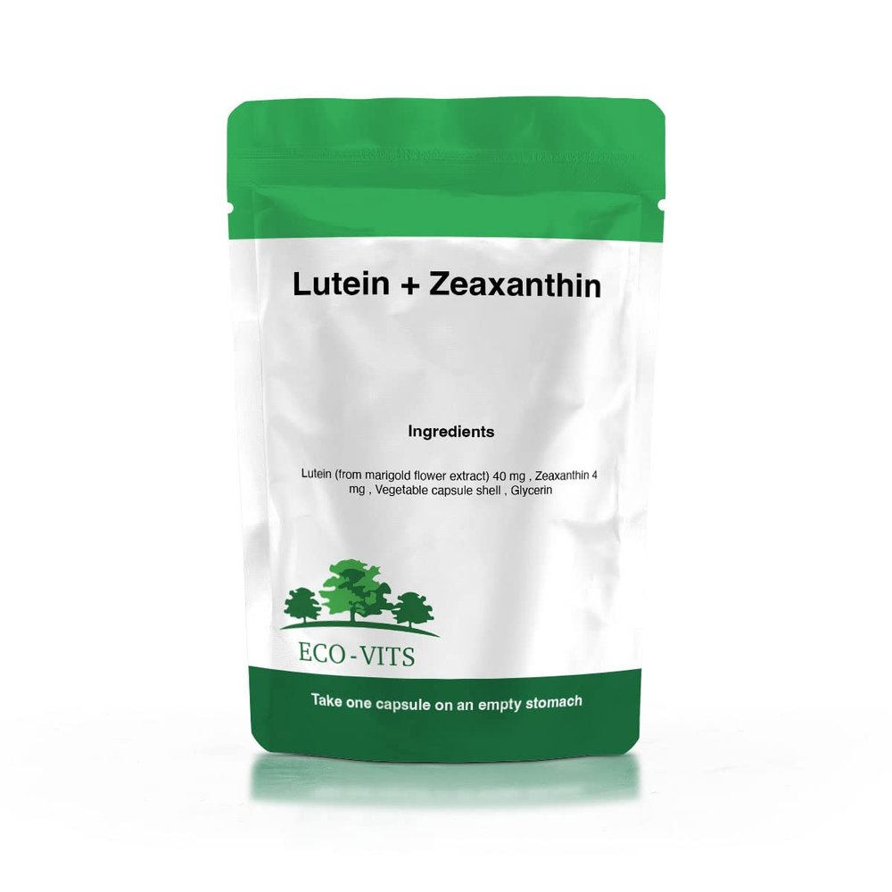ECO-VITS Lutein (40mg) & ZEAXANTHIN (4mg) 240 CAPS