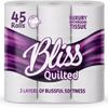 45 Bliss Essence Luxury Quilted 3Ply 3 ply Bathroom Toilet Tissue Rolls view 1