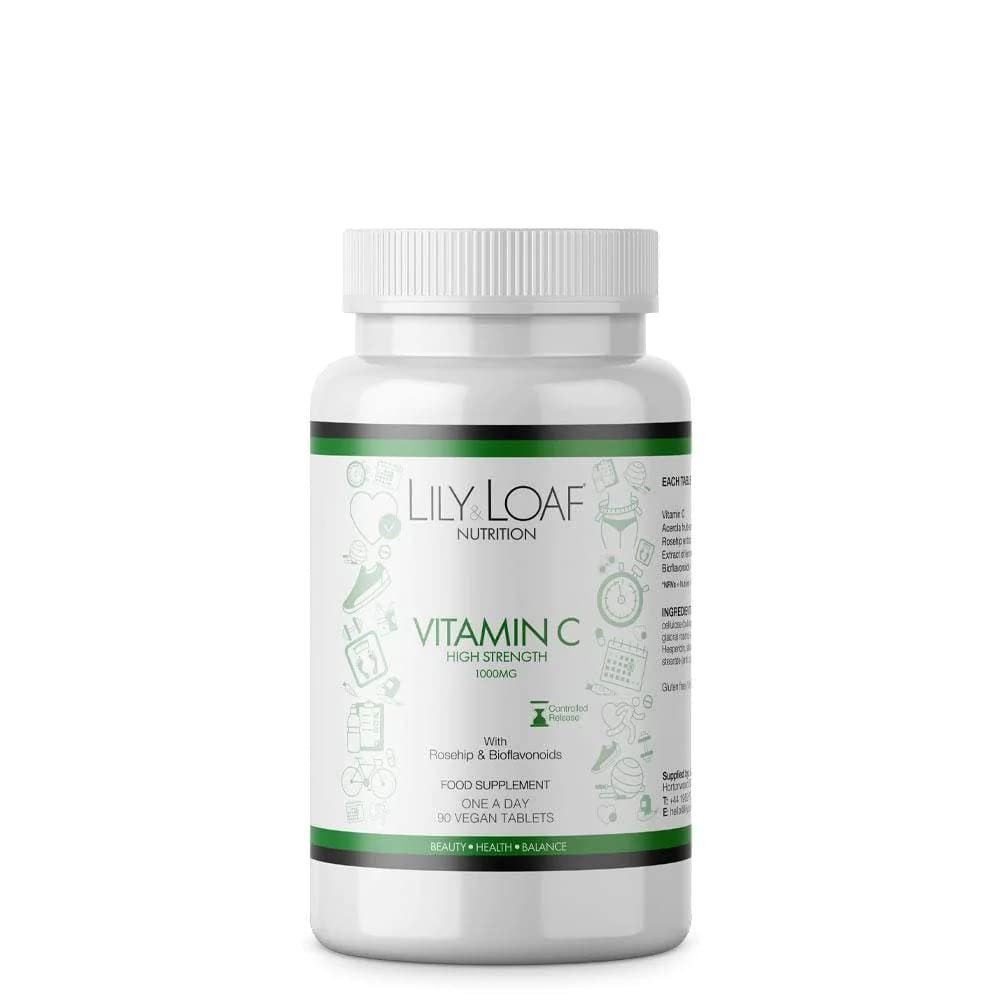 Lily & Loaf Vitamin C High Strength 1,000mg  Controlled Release (90 Tablets)