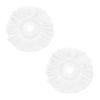 BLACK+DECKER BXFM0003GB 2pk Spin Mop Refill Heads, Suitable for Hard Floors, Super Absorbent Microfibre, Compatible with Black+Decker Spin Mop view 1