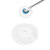 BLACK+DECKER BXFM0003GB 2pk Spin Mop Refill Heads, Suitable for Hard Floors, Super Absorbent Microfibre, Compatible with Black+Decker Spin Mop view 2