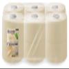 LUCART Jumbo Toilet Paper 750 Sheets Ecolabel Pack of 12 Rolls Havana view 1