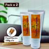 Pack x 2 Natural Toothpaste 100g Each. Propolis Acts as a Regenerator and Fortifier of The Gums, Dental remineralizer and anticaries. Fluoride-Free Toothpaste. view 3