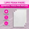 3 pack lipo foam lipo Lumbar molder foam board provides abdominal compression,comfort post liposuction BBL surgery faja board,post surgery ab board, post liposuction surgery garments fajas colombianas view 2