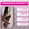 3 pack lipo foam lipo Lumbar molder foam board provides abdominal compression,comfort post liposuction BBL surgery faja board,post surgery ab board, post liposuction surgery garments fajas colombianas view 4