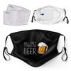 Primicity Funny Face Masks for Adults (Beer mask + Filters) Reusable/Adjustable/Washable Funny masks - UK Seller view 2