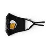 Primicity Funny Face Masks for Adults (Beer mask + Filters) Reusable/Adjustable/Washable Funny masks - UK Seller view 3