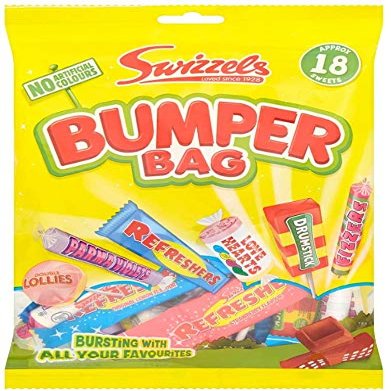 Swizzels 3 x Bumper Bag Approx 18 Sweets 180G
