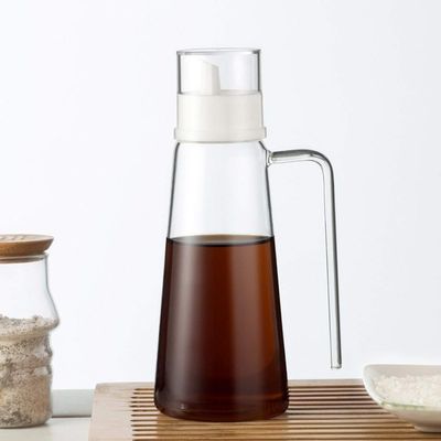 Glass Oily Leaking Large - Scale Home Soy Sauce Jar Bottle Cooking Bottles Vinegar Kitchen Supplies Seasoning The seasoning bottle (Color : C)