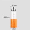 HQQSC Glass oil bottle leakproof tape scale oil bottle household honey sauce vinegar bottle kitchen supplies condiment oil Seasoning The seasoning bottle (Size : C) view 2