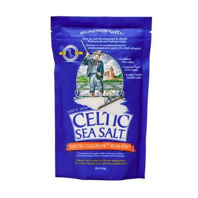 Celtic Sea Salt Gourmet Kosher Salt Bag 454g