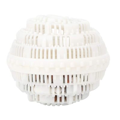 Ceramic Laundry Ball, 8.3oz Plastic Dryer Balls Reusable Antibacterial Aundry Balls for Water Absorption and Prevent Clothes from Tangling(White)