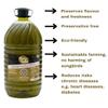 Reinos de Taifas Extra Virgin Olive Oil  single variety from Andalucia Spain, olive oil high polyphenols with low acidity, unfiltered evoo for cooking frying dressing shots drinking (5L, Arbequina) view 4