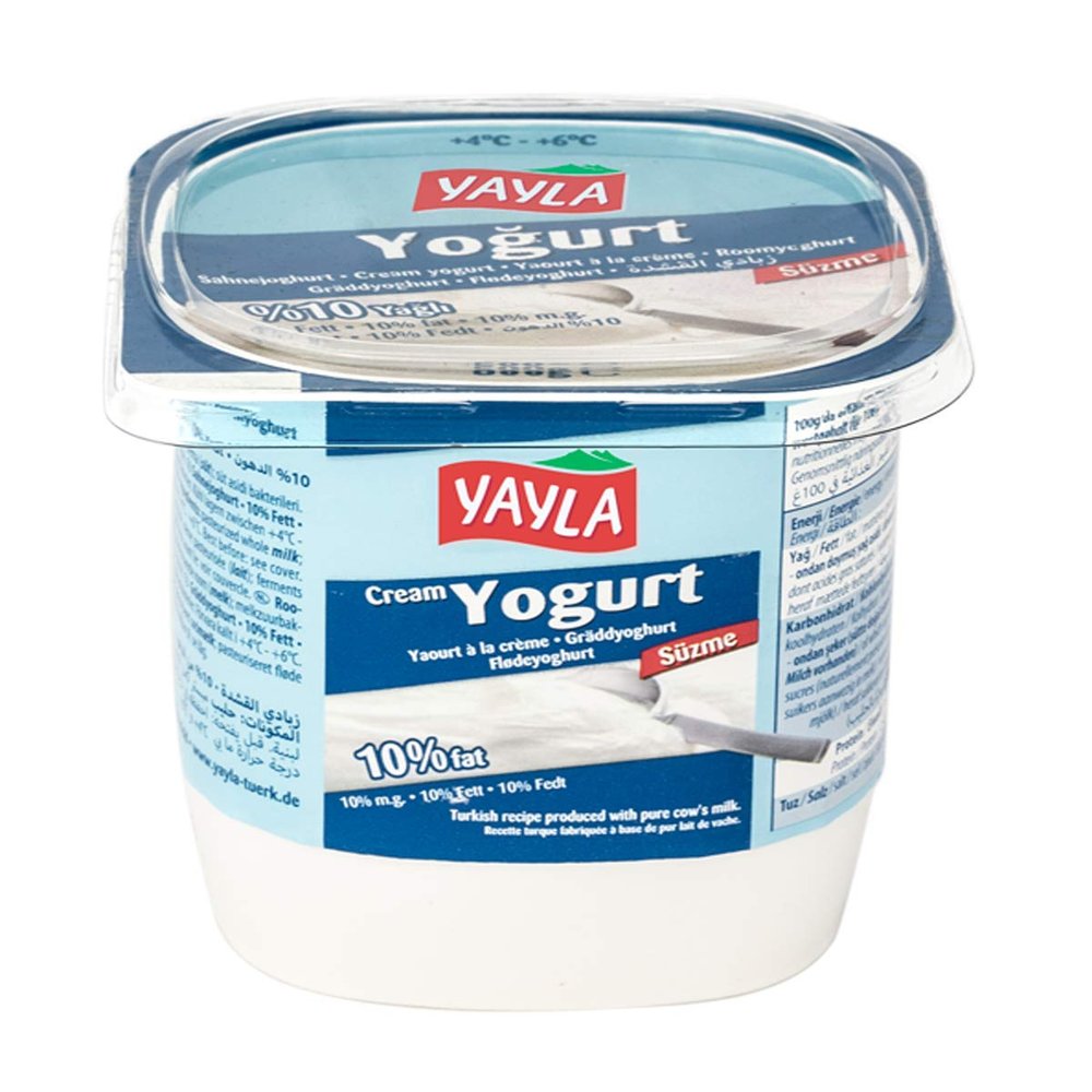 Yayla Cream Yoghurt 10%Fat - Yayla Yogurt 2x500gr