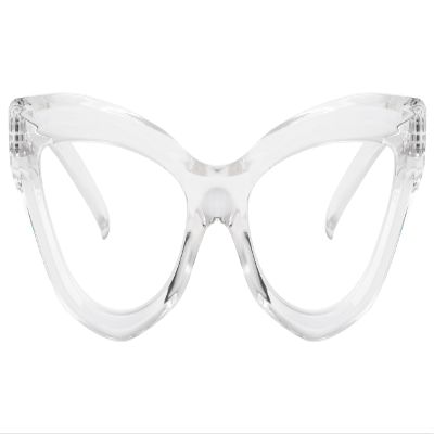 Eyekepper Cat-eye Style Reading Glasses for Women Chic Readers - Transparent +2.50