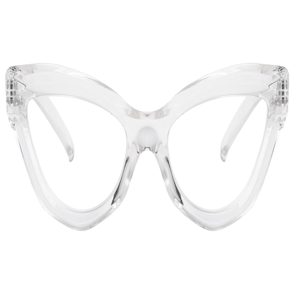 Eyekepper Cat-eye Style Reading Glasses for Women Chic Readers - Transparent +2.50