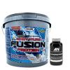 AMI X Whey Pure Fusion 4kg Cookie + Carnitine view 1