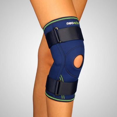 Emo RD52A Stabilising Knee Support with Polycentric Joint Blue