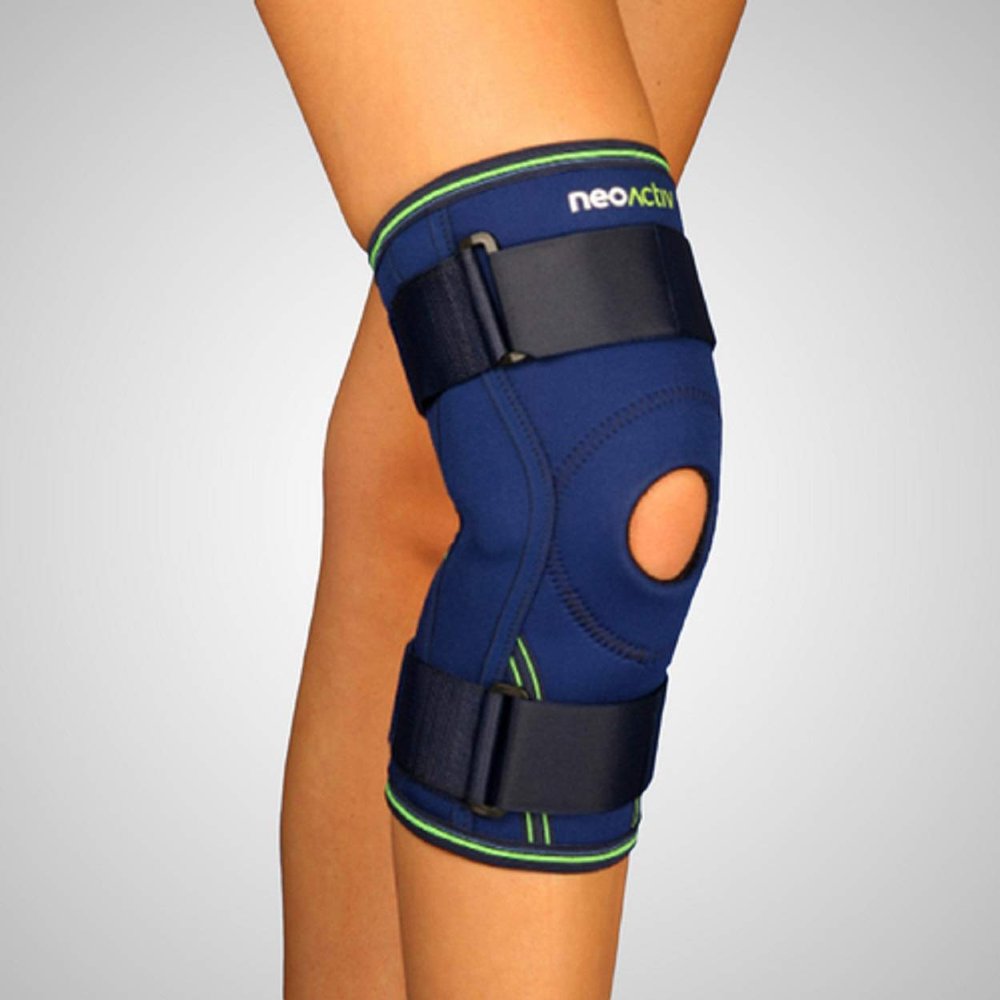 Emo RD52A Stabilising Knee Support with Polycentric Joint Blue