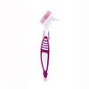 Denture Brush 1/2Pcs,Portable Double Head Denture Brush Set 4 Colors Brushes with Multi-Layered Bristles and Dual Angled Brush Heads view 1