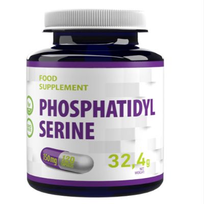 Hepatica Phosphatidylserine 150mg | 120 Vegan Capsules | High Strength Brain, Memory & Cognitive Support | 3rd Party Lab Tested | Gluten & GMO Free