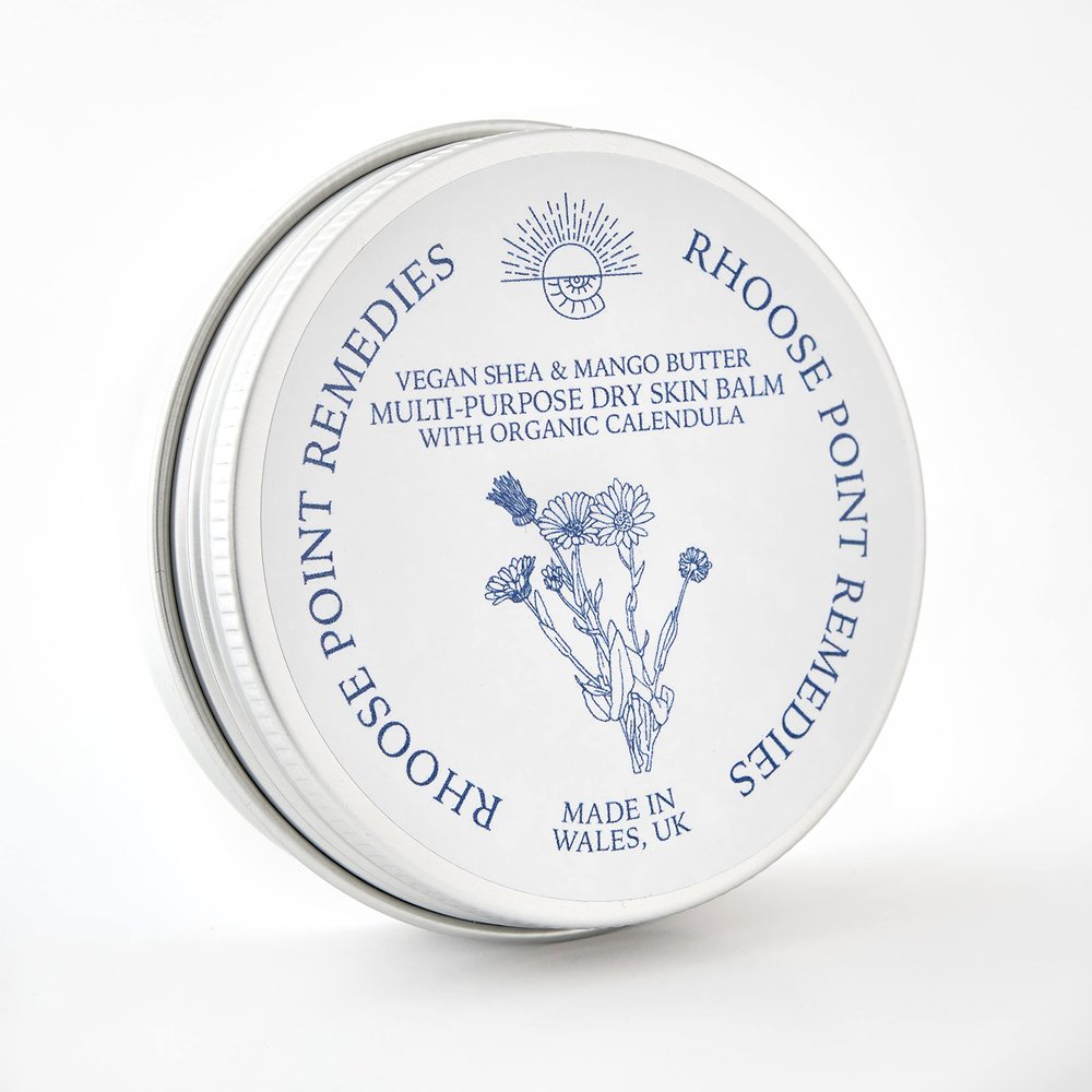 Calendula Natural Dry Skin Balm 50ml  Helps Treat Ultra Dry Skin Conditions like Eczema & Psoriasis Soothes Rashes Itching Chapped Hands Chapped Lips Reduces Appearance of Scars & Stretch Marks