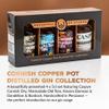 Pocketful Of Stones Cornish Gin Gift Set 4 x 5cl Premium Spirits Featuring Caspyn, Damson, Old Tom & Dandelion & Burdock. Gift for Gin Lovers view 2