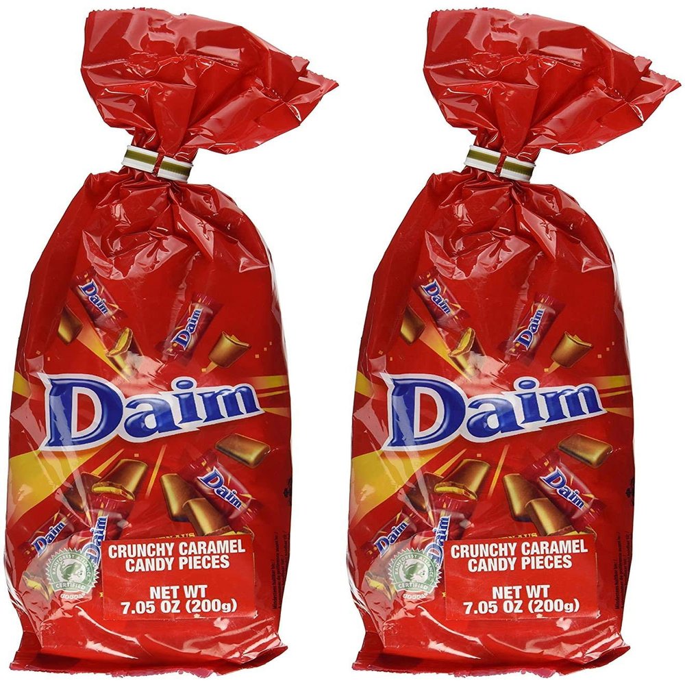 Daim Chocolate Bags - 200g Individual wrapped Daim Chocolates Pack of 2