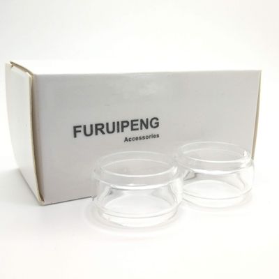 Furuipeng 2pcs Tubing Replacement for Hellvape Dead Rabbit V2 RTA Glass Tube Fatboy Bulb Piece - Bubble Tank