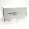 Furuipeng 2pcs Tubing Replacement for Hellvape Dead Rabbit V2 RTA Glass Tube Fatboy Bulb Piece - Bubble Tank view 1