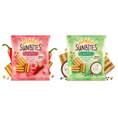 Walkers Crisps Sunbites Assorted Pack, 24 x 25g