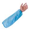 100 x Disposable Sleeves, Over-Sleeve Water-Resistant Arm Cover Sleeve Protector with Elasticated Wrist (Blue) view 1