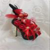 Baskets Hampers and More Chocolate Bouquet Stunning Heel Red - Sweet Gift Hamper view 1