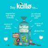 Kallo Spinach & Pesto Veggie Cakes, Lentil & Pea Puffed Crackers Made From Plants, Low Fat Healthy Snacks for Adults & Children, Vegan Friendly, Gluten Free, No Artificial Flavours view 2