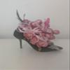 Baskets Hampers and More Chocolate Bouquet Stunning Heel Pink Strawberries & Cream - Sweet Gift Hamper view 1