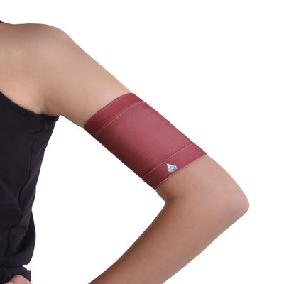 Dia-Band, armband for CGM Freestyle Libre, Medtronic, Dexcom or Omnipod - Comfortable and reusable diabetic armband for glucose sensor. (XL (31-35cm))