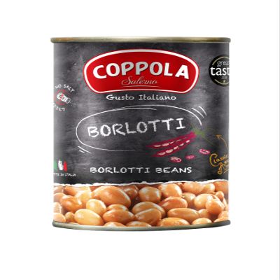 Coppola Borlotti beans 400g (Pack of 12)