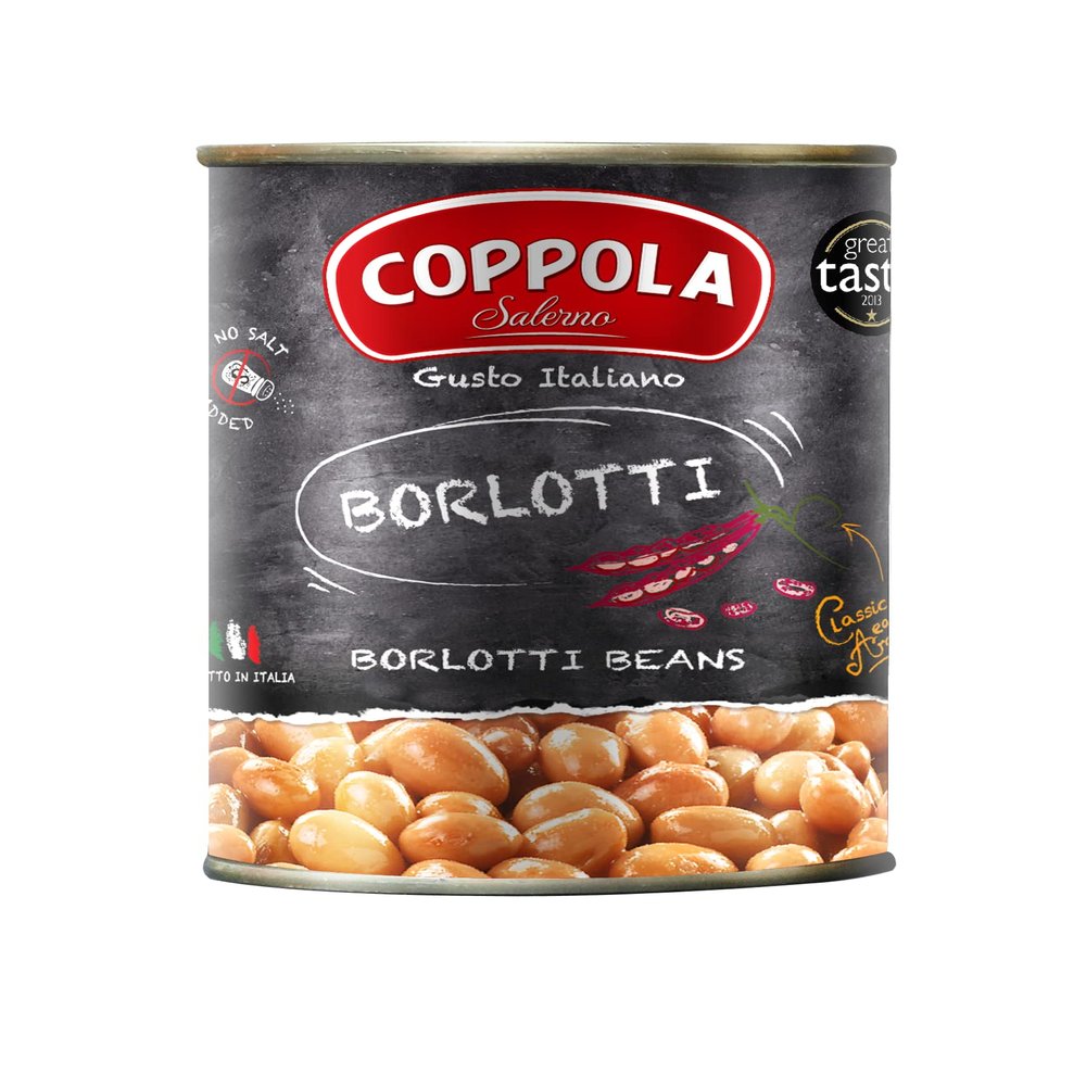 Coppola Borlotti beans 400g (Pack of 12)