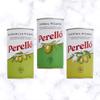 Perello Olives Variety Pack 4 x 350g Gross (150g Net) Spanish Gordal Picante Green Olives, Manzanilla Picante Olives and Cocktail Picante Olives. Securely Boxed view 4